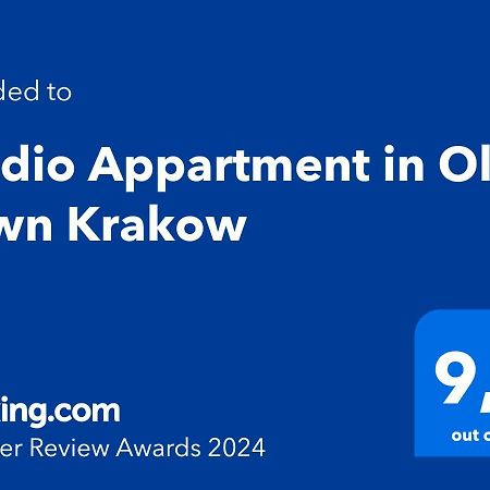 Studio Appartment In Old Town كراكوفيا المظهر الخارجي الصورة